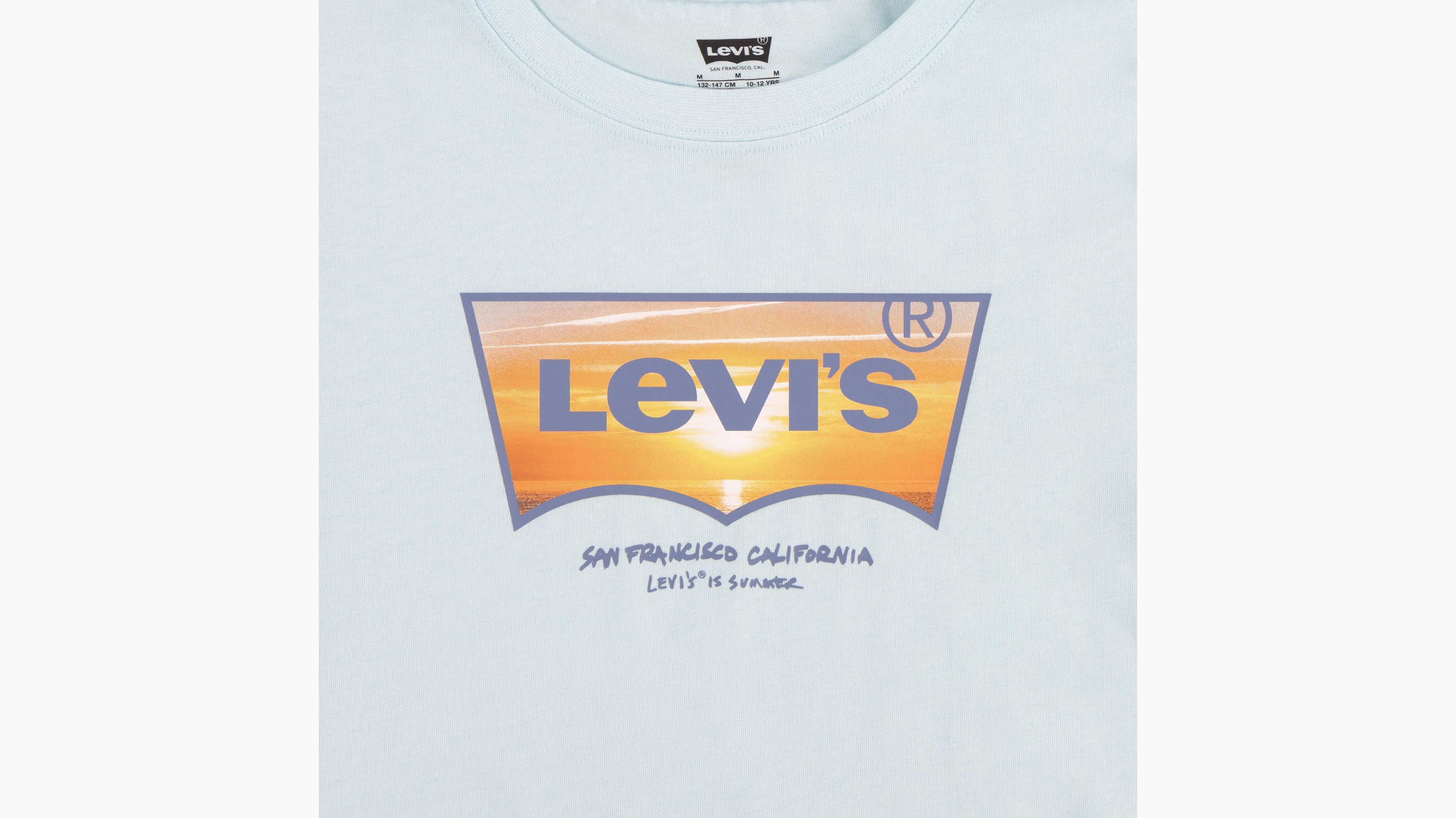 Enfant t-shirt Sunset Batwing - Clearwater - Bleu