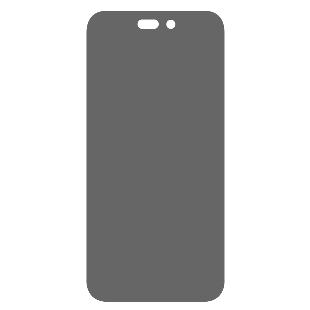 iPhone 15 Pro Privacy Vollbild Panzer Glas Display Full-Screen (Anti-Spy)