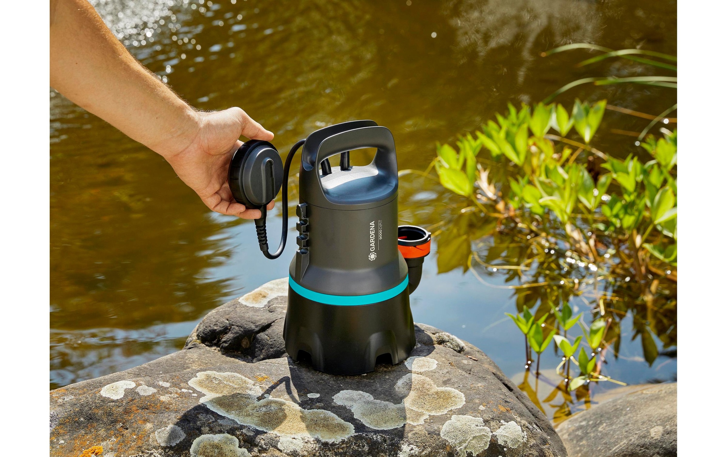 GARDENA Schmutzwasserpumpe »Gardena Schmutzwasserpumpe 9000«