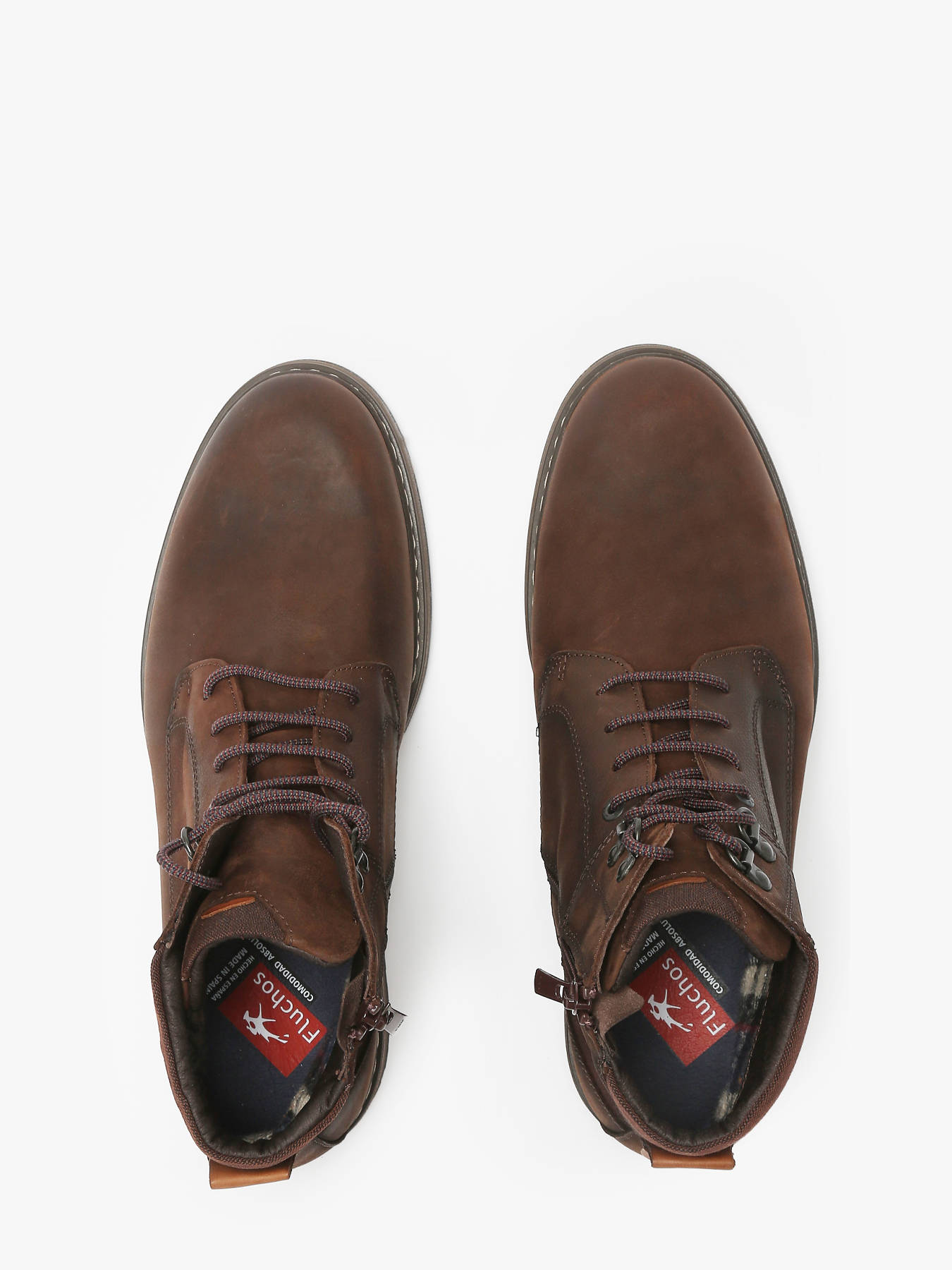 Boots Truman en cuir FLUCHOS