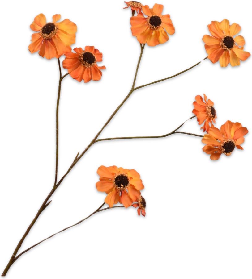 Silk-ka kunstbloem Zonnehoed geel 101 cm
