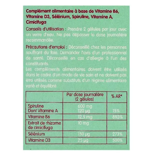 Taïdo MénoActiv 60 cápsulas