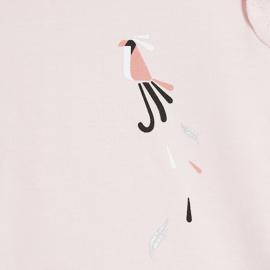 Tropicool T-shirt manche courte   Rose        de               Nano & nanette