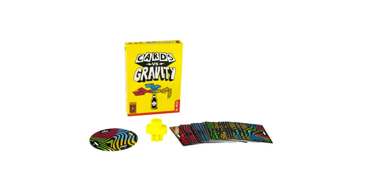 999 GamesCards vs Gravity Partyspel  (Nederlands, 2 - 99 spelers, 10 minuten, Vanaf 6 jaar)
