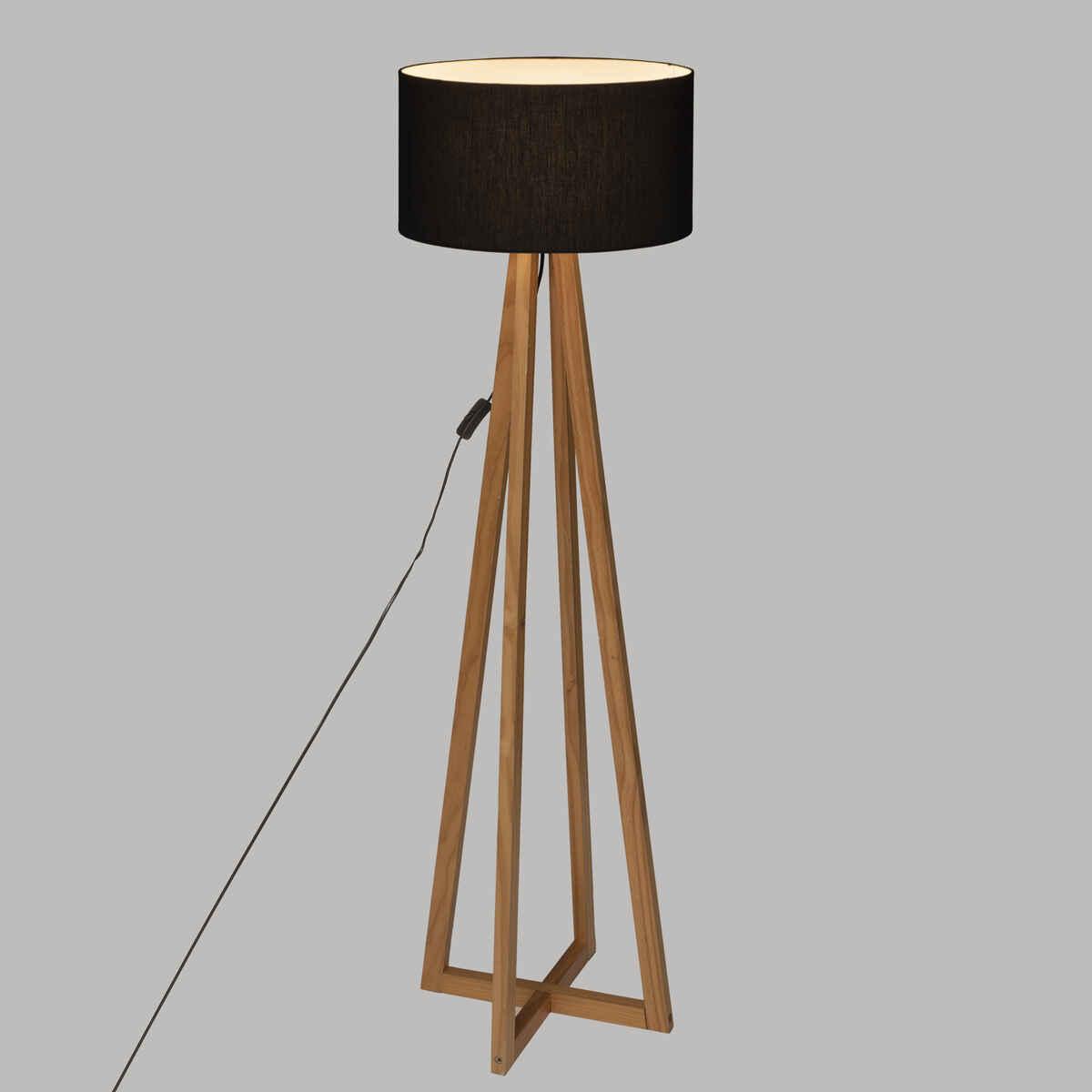 LAMPADAIRE MULTI PIEDS MOLU NOIR H.140CM