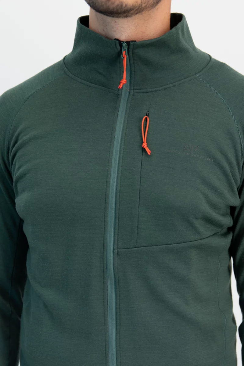 2117 OF SWEDEN Gasska Merino Herren Midlayer