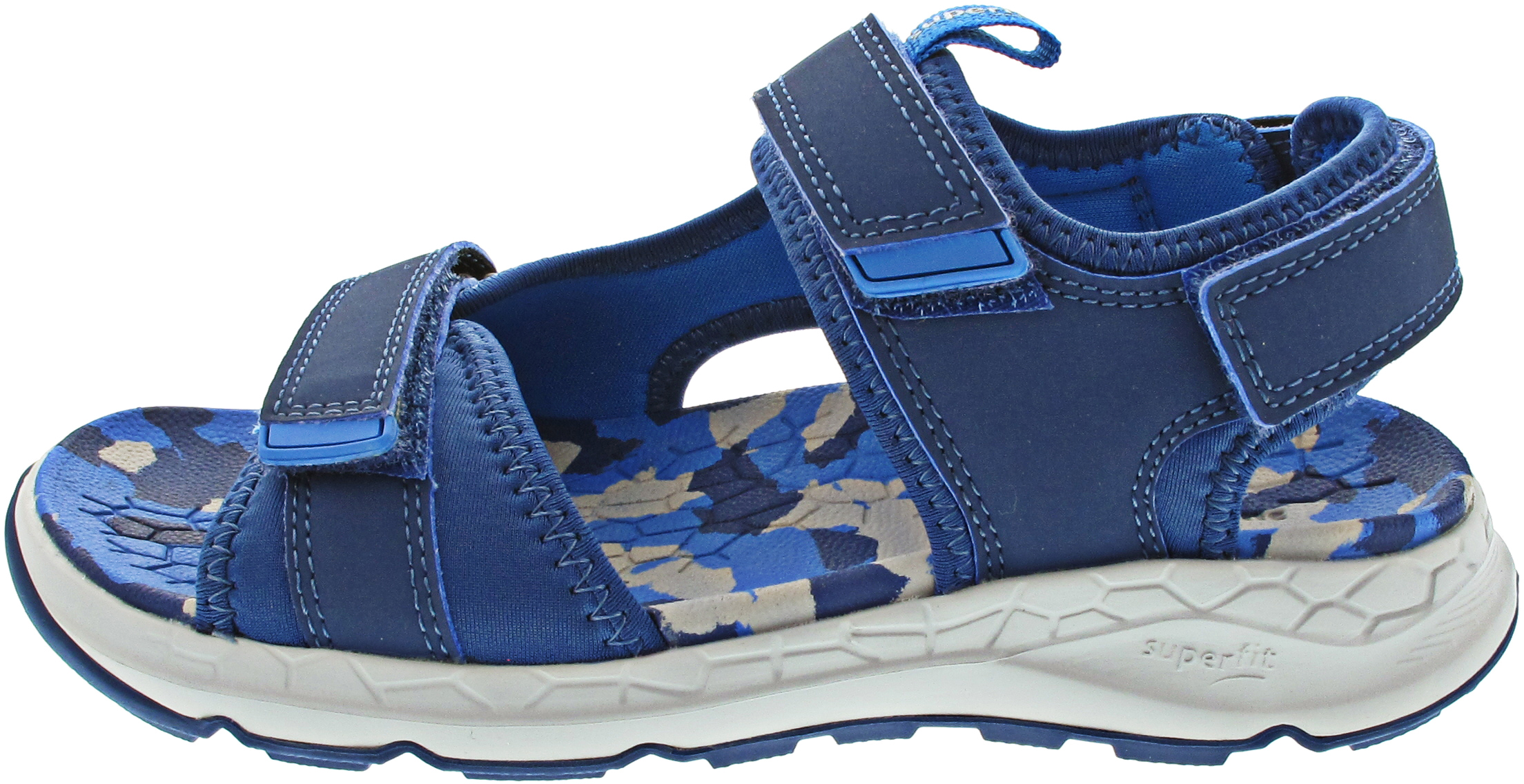 Superfit Criss Cross Sandale blau