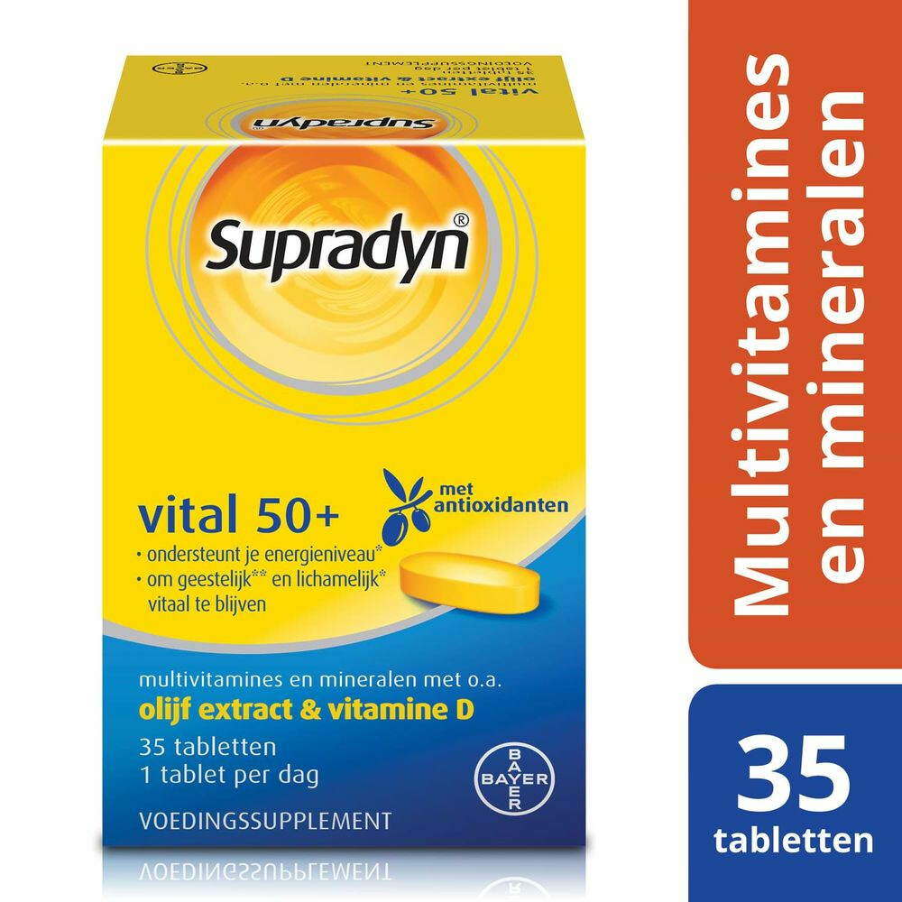 2x Supradyn Vital 50+ 35 tabletten