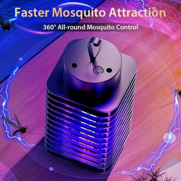 Mygglampe UV Myggdreper Myggfanger Insektfanger