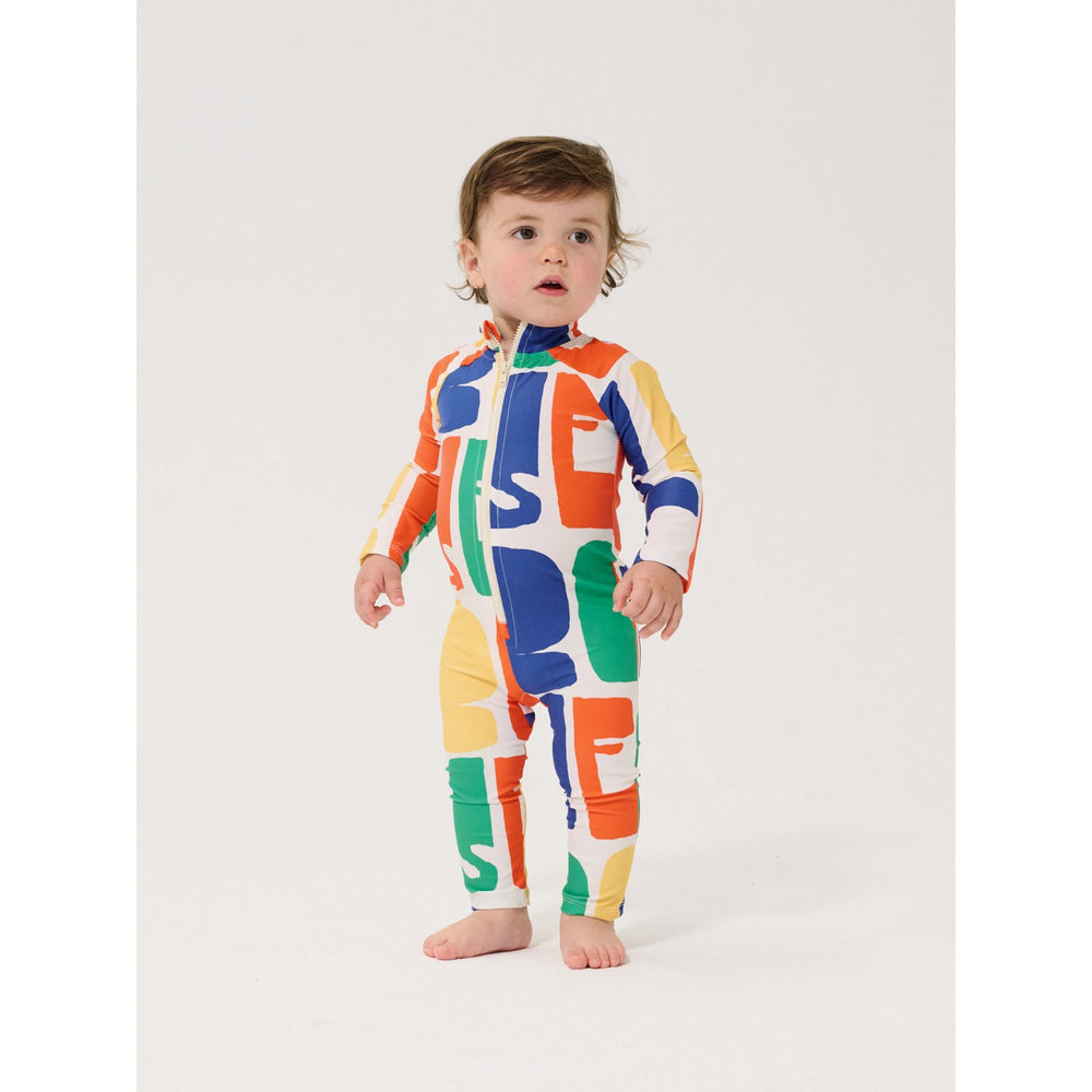 Køb Bobo Choses Multicolor Bobo Choses Farve All Over Swim Overall