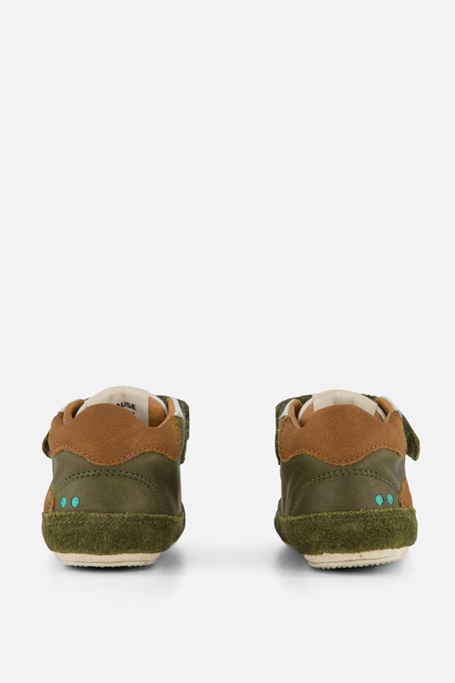 Bunnies JR leren lopen velcro groen