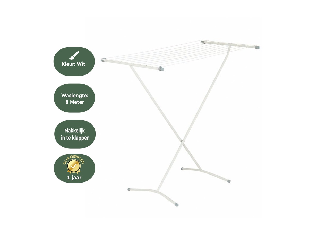 BRASQ staand droogrek - White
