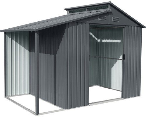 Dakraam tuinhuis 300 x 173 cm antraciet