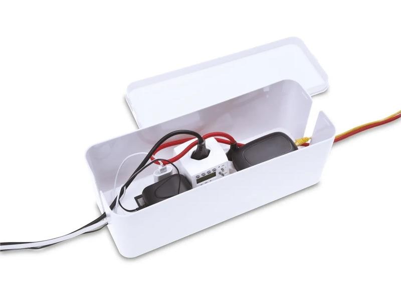 Max Hauri Kabelbox gross Weiss Kabel Facility Box Home