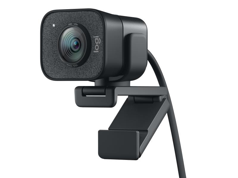 Logitech Webcam StreamCam Grafit Full-HD Streaming Webcam mit USB-C Anbindung