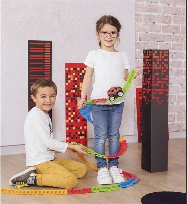 FleXtreme - Discovery Set - Racebaan - Flexibel Circuit - 4.4 Meter