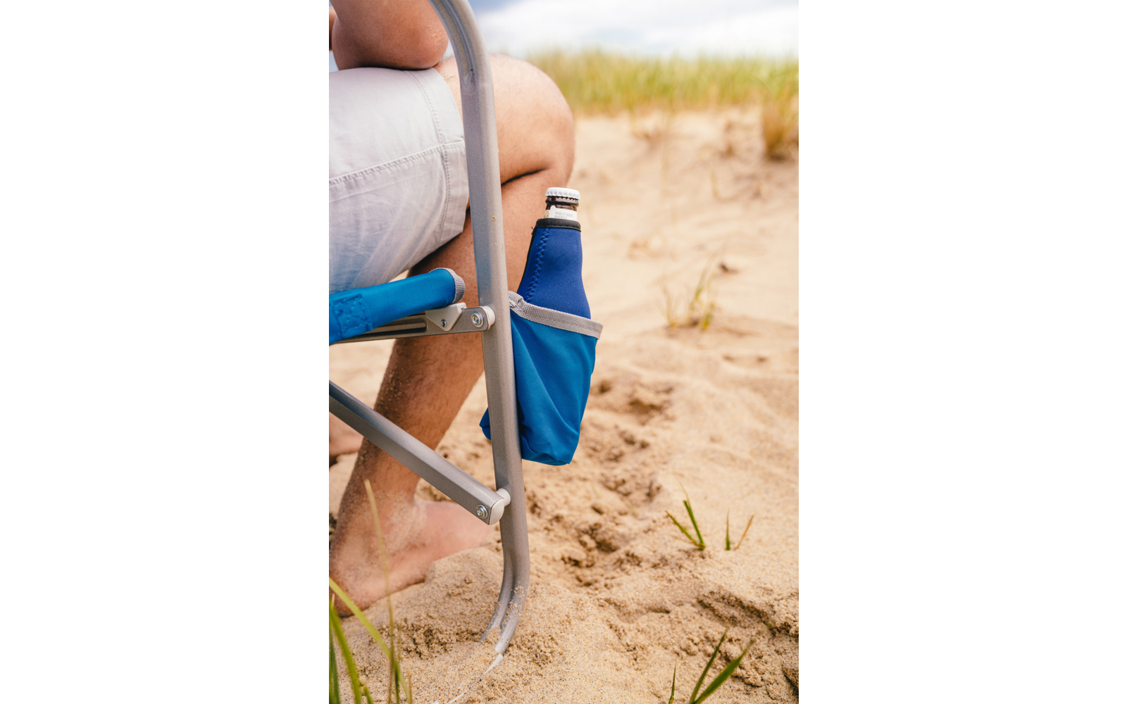 GCI Beach Rocker Strandstuhl Saybrook Blue