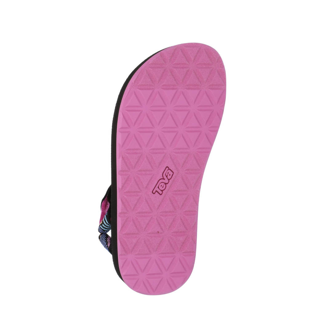 Teva sandalen zwart/roze