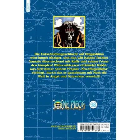 Carlsen Verlag One Piece 98 von Eiichiro Oda