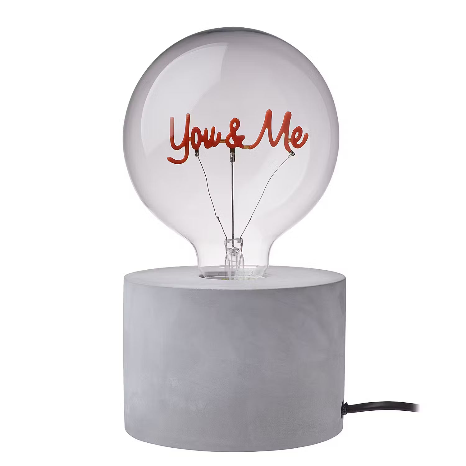 LED-Glühlampe BRIGHT LIGHT You & Me