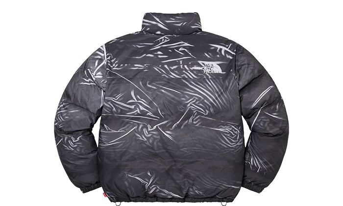 Supreme / The North Face Printed Nuptse Jacket Black