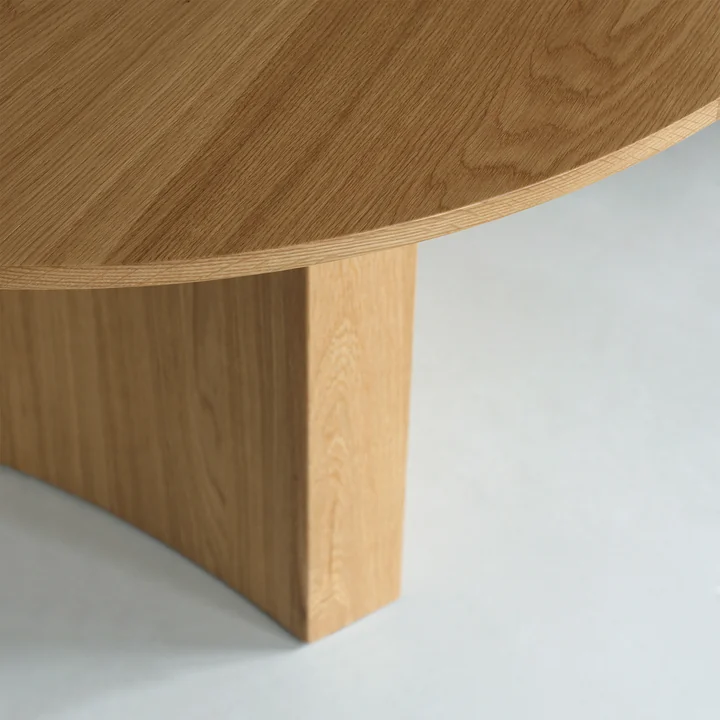Normann Copenhagen - Bue Esstisch Ø 120 x H 75 cm, eiche