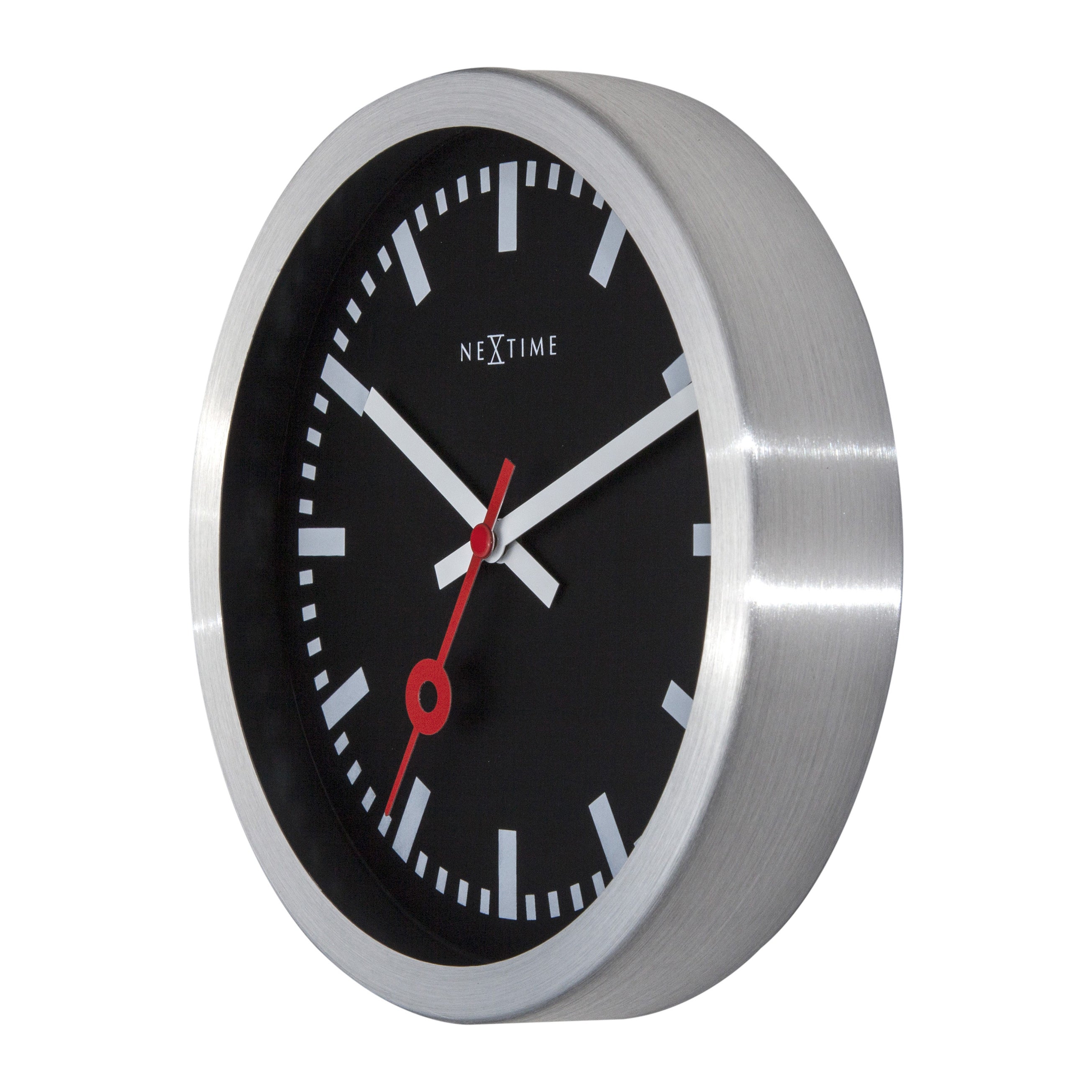 NeXtime Station Stripes Klok Ã 19 cm
