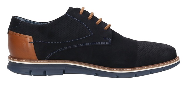 bugatti Schnürschuh  , Freizeitschuh, Halbschuh, Sneaker mit Ziernähten