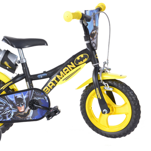 Bicicleta infantil Batman de 30 cm (12 polegadas) para crianças de 3 a 5 anos.
