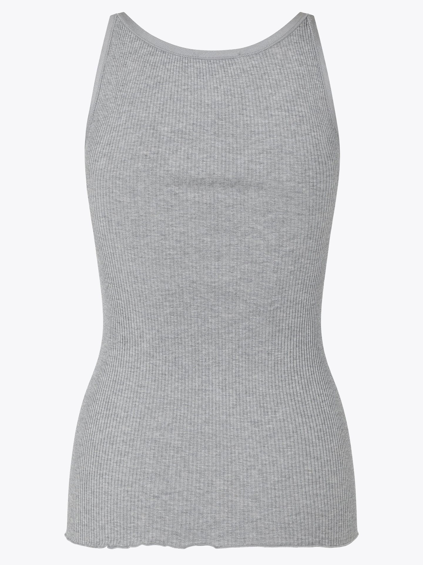 Belle Silk Top W/ Elastic Band