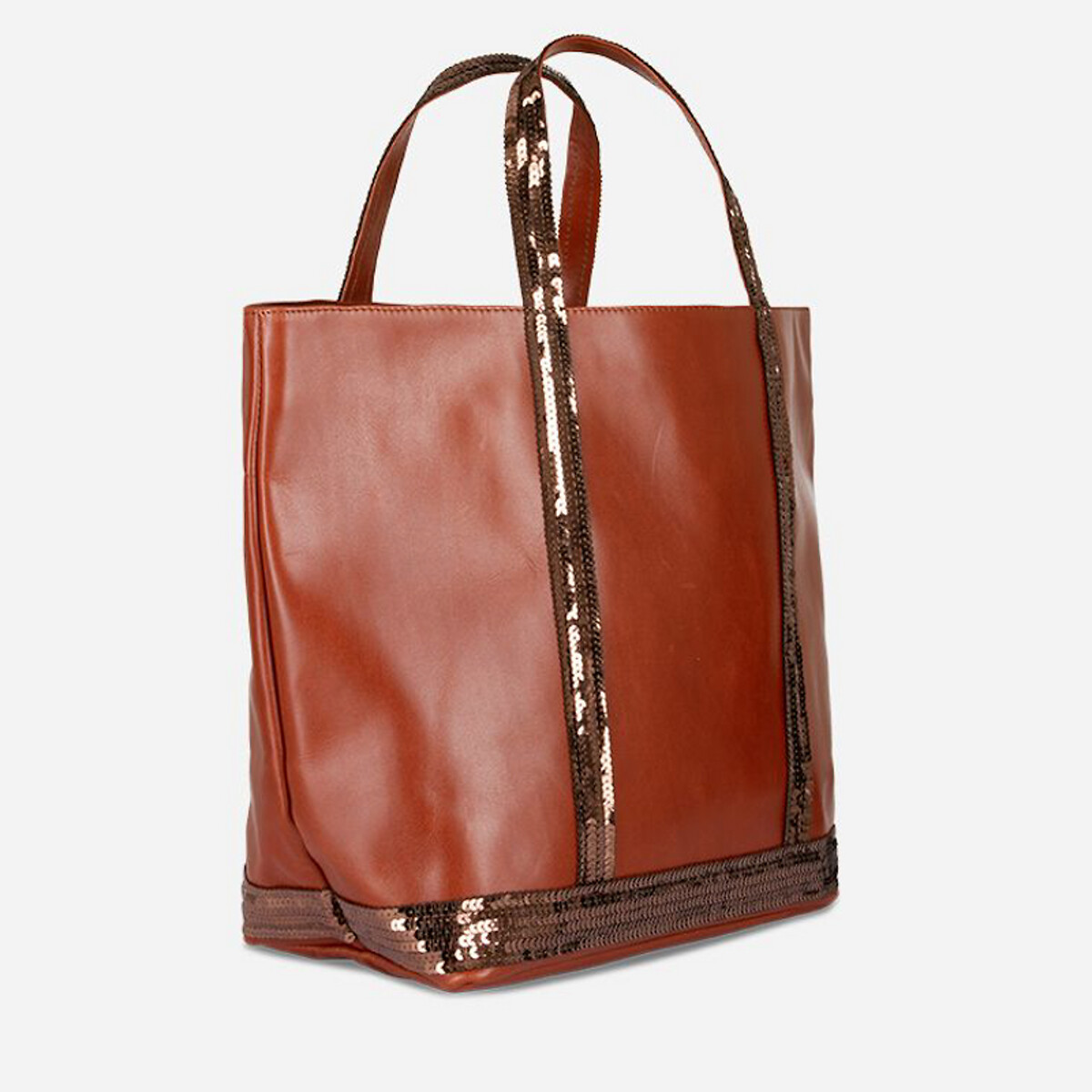 VANESSA BRUNO<br>Bolsa tamanho M em couro e zecchinos
