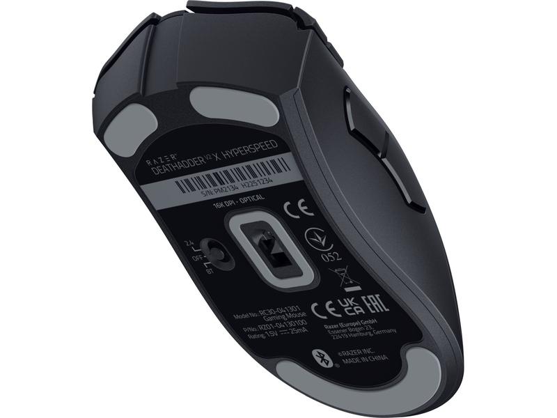 Razer Gaming-Maus DeathAdder V2 X HyperSpeed Gaming-Maus mit optischem 14000-DPI-Sensor