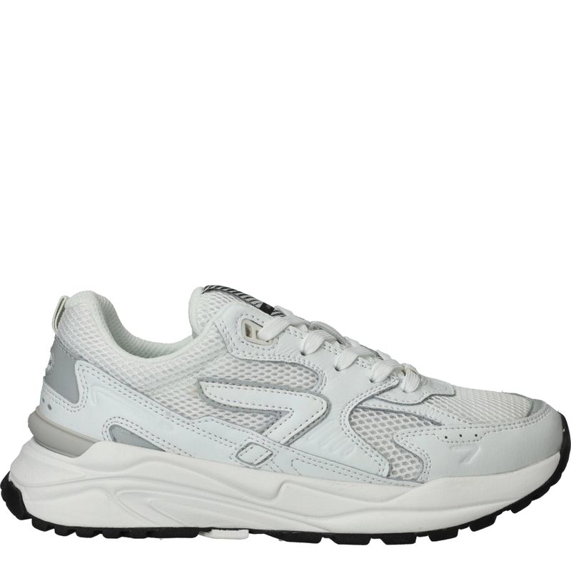 HUB Grid M48 Sneakers Wit Dames