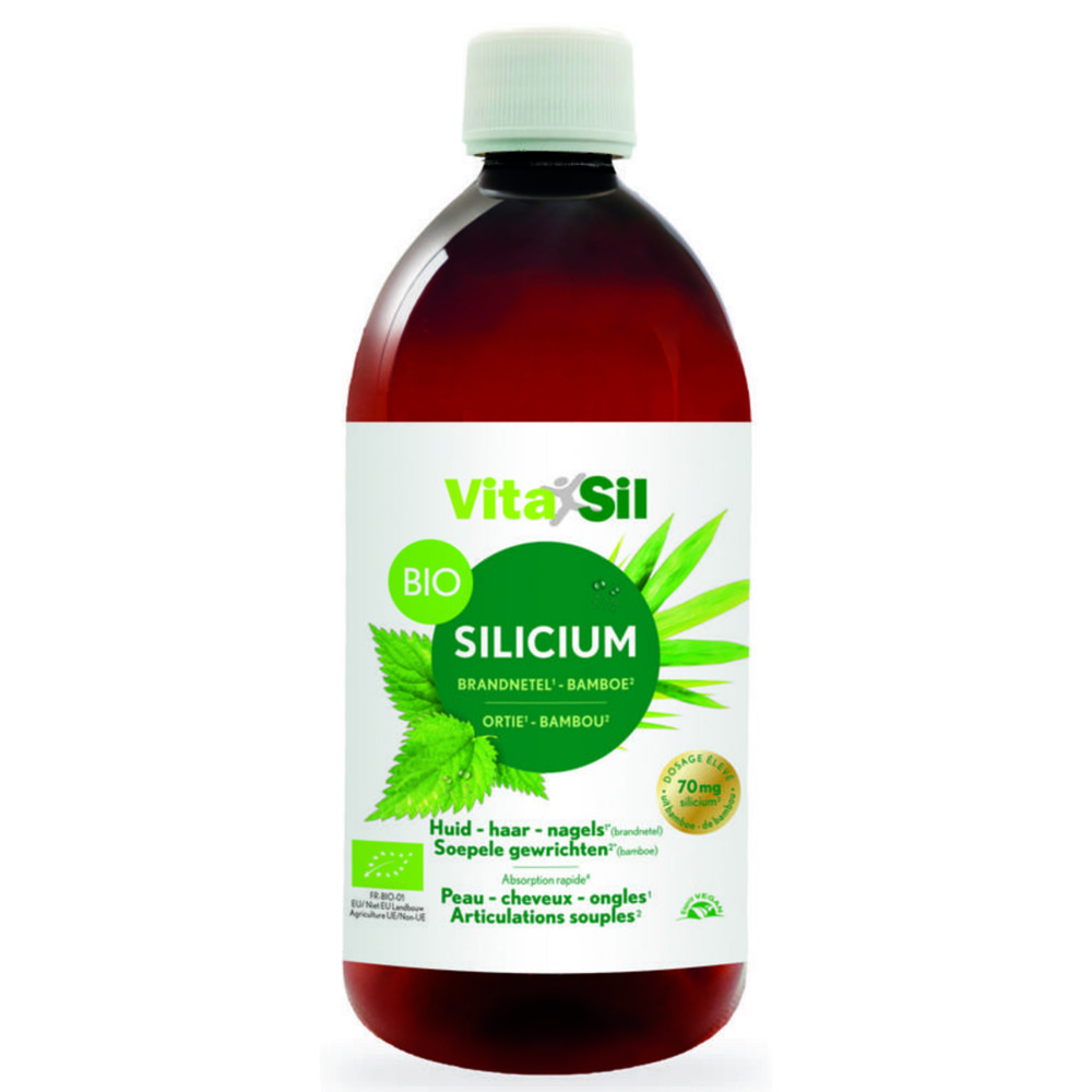 Vitasil Bio Silicium Huid Haar & Nagels500 ml