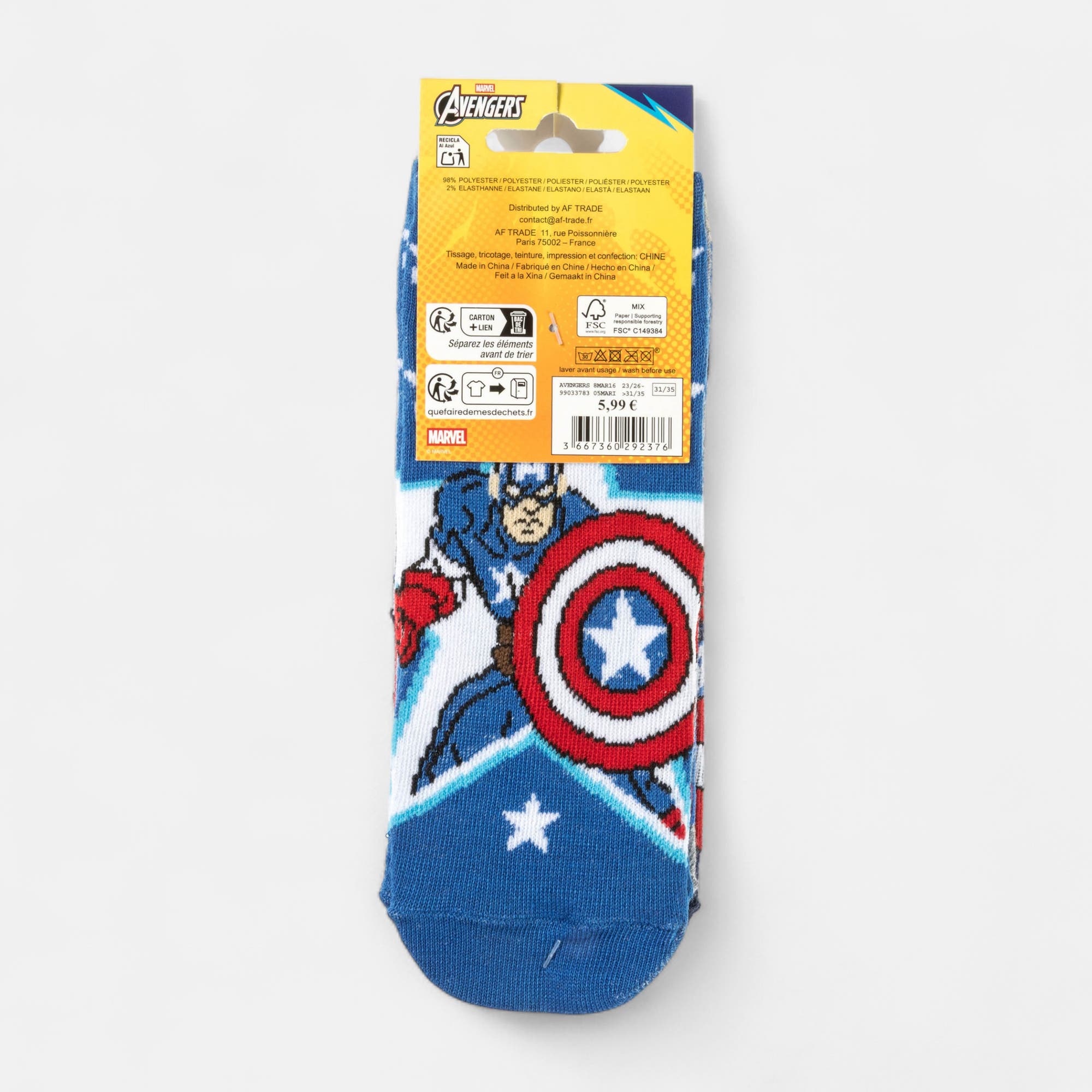 Chaussettes Enfant bleu marine