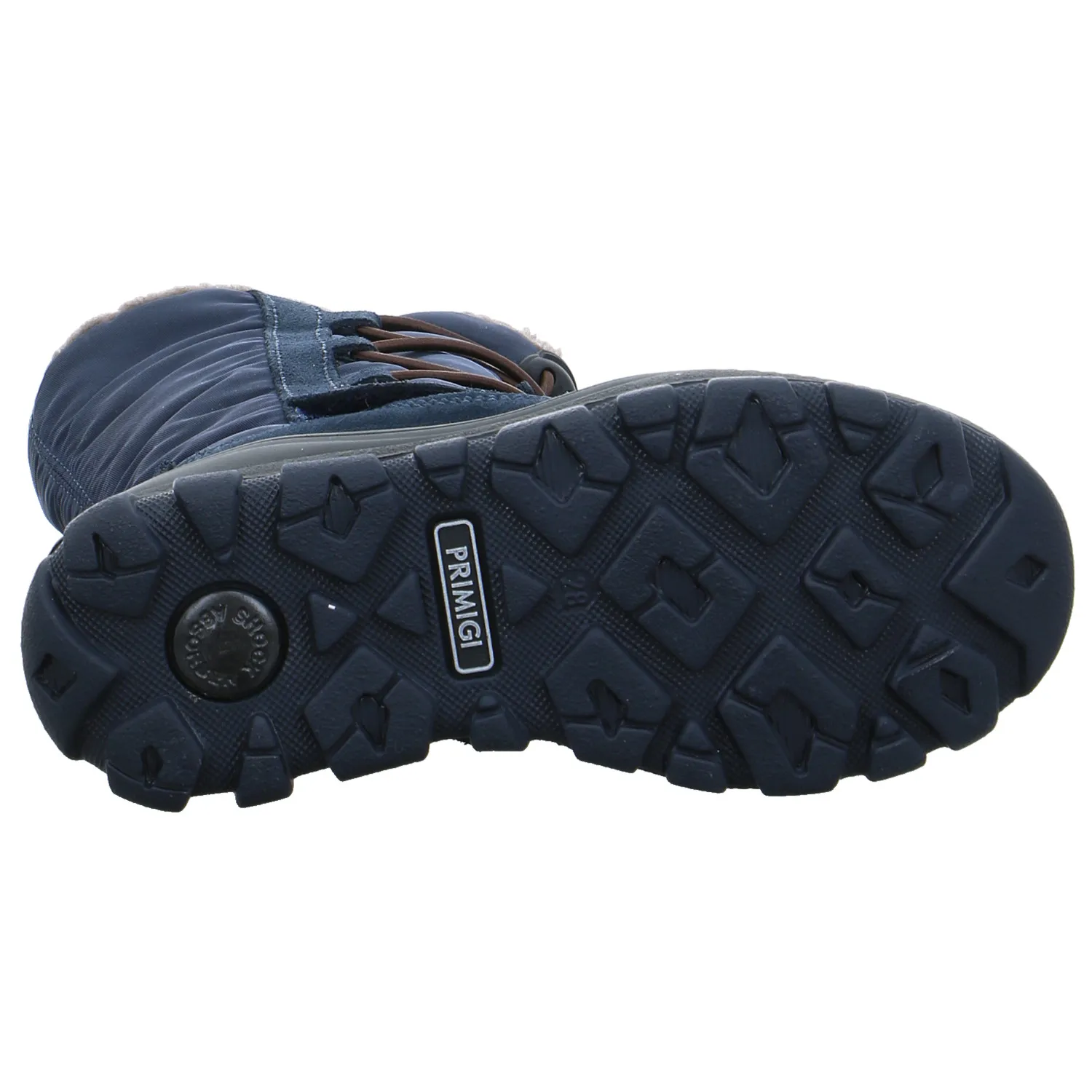 PRIMIGI Kleinkinder-Winterstiefel Dunkelblau Textil  Schneestiefel