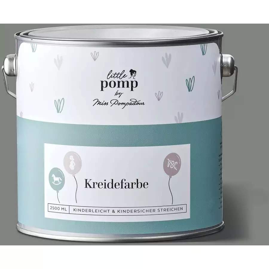 LittlePomp Kreidefarbe Grau & Achtsam 2.5L
