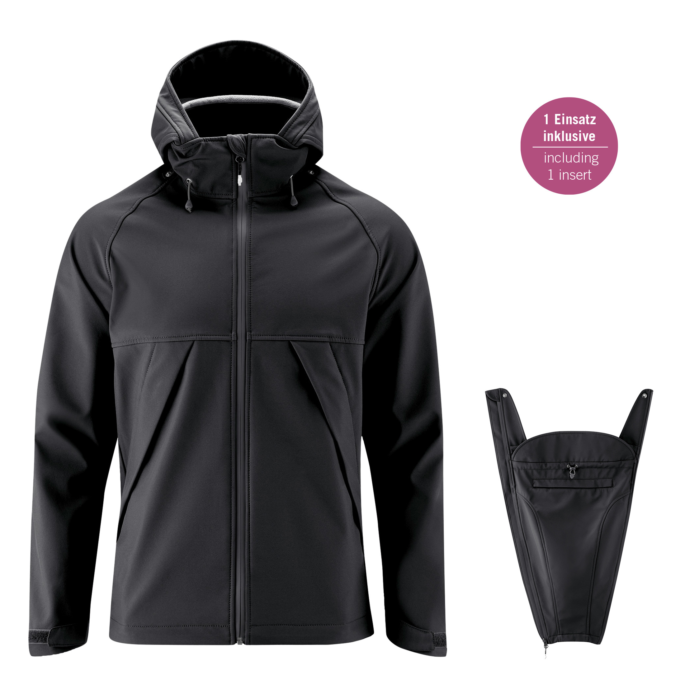 Softshell-Tragejacke Männer Allrounder