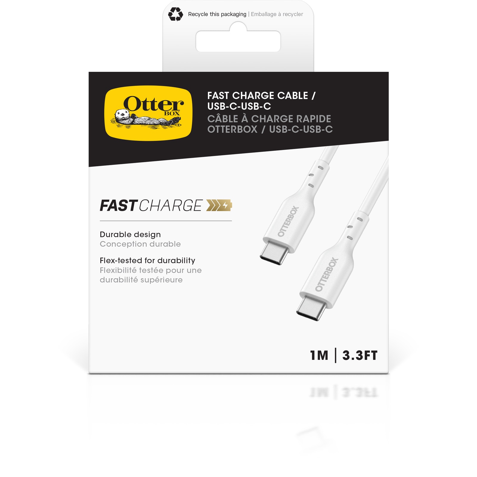 Otterbox USB-Kabel »Standard USB-C zu USB-C PD-Kabel 1m« USB Typ C 100 cm