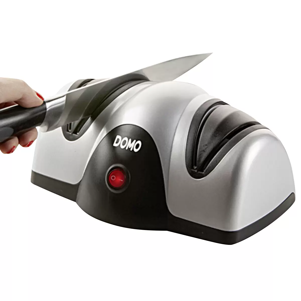Messerschleifer DO9204KS Domo Silber