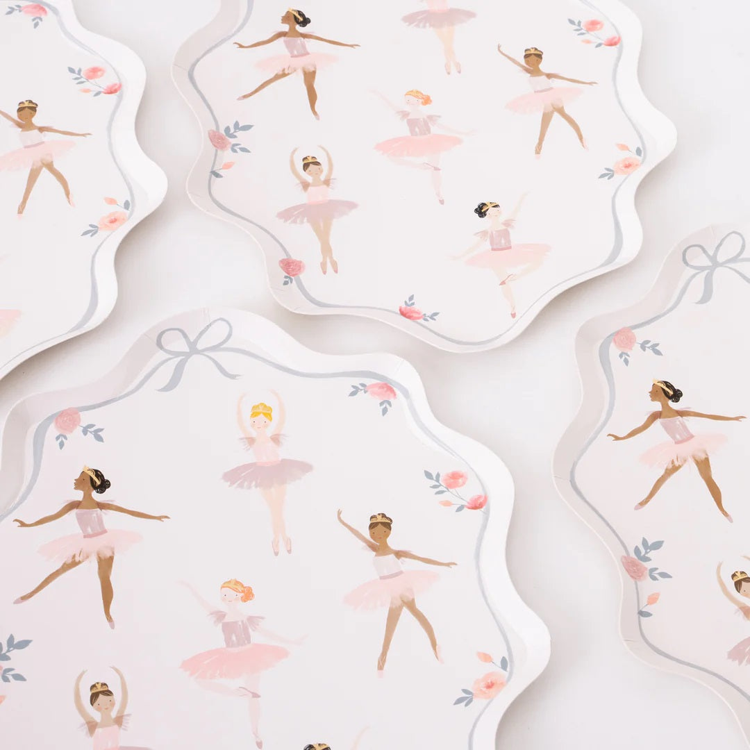 meri meri bordjes ballerina - 8st