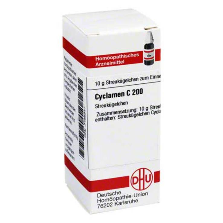 DHU Cyclamen C 200 Globuli, 10 g