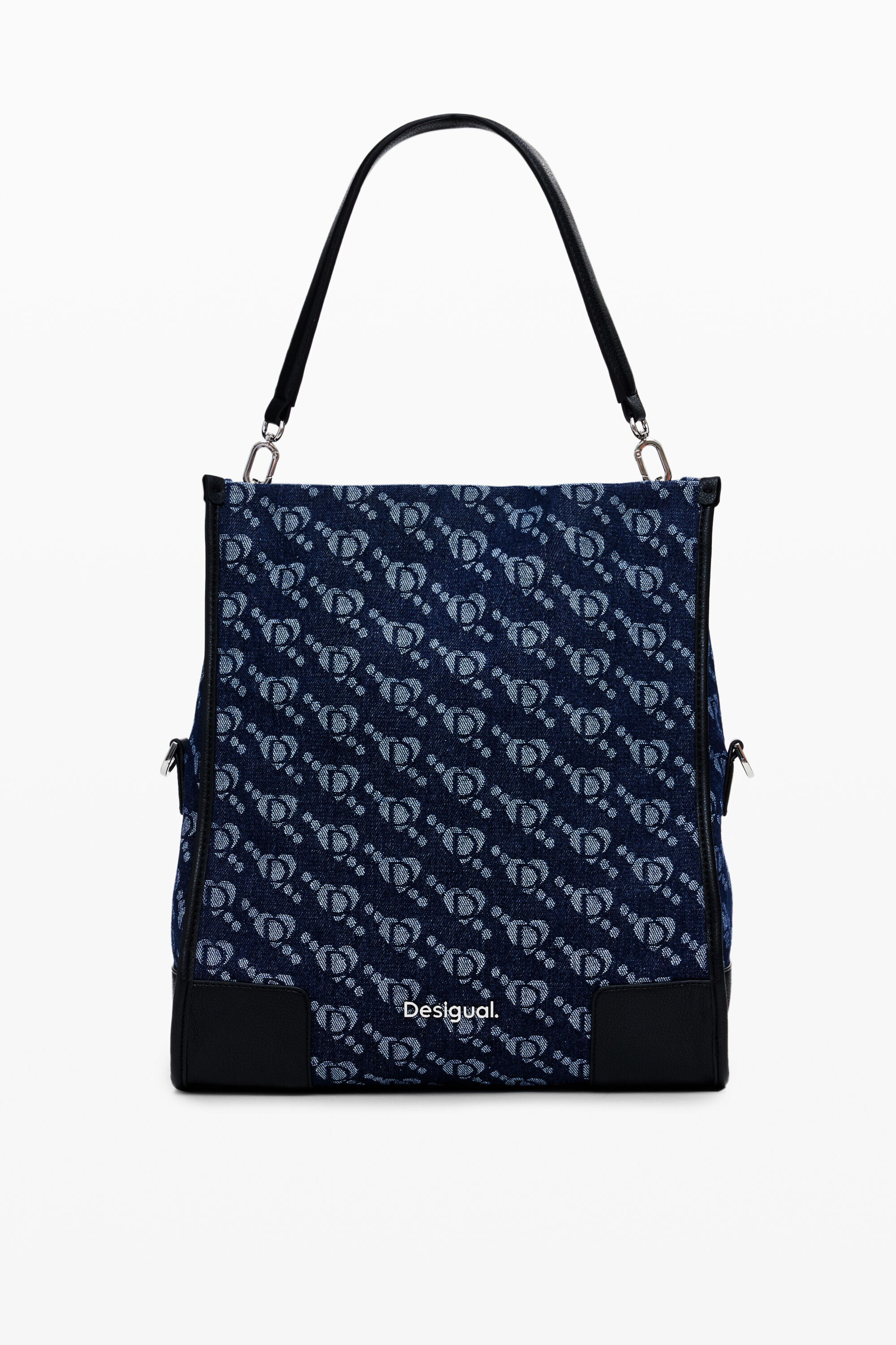 Bolsa de mão com logo Desigual