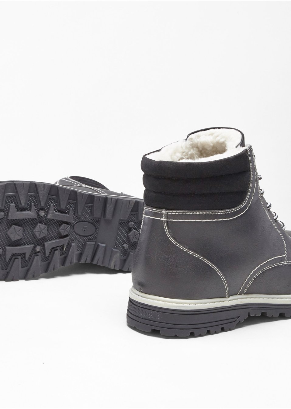 Boots à lacets