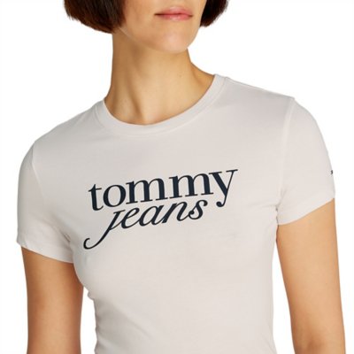 Tee-shirt à manches courtes femme Tjw Slim Essential Logo TOMMY HILFIGER