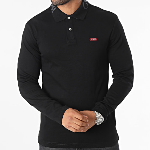 Polo Manches Courtes M3YP36-KBL51 Noir