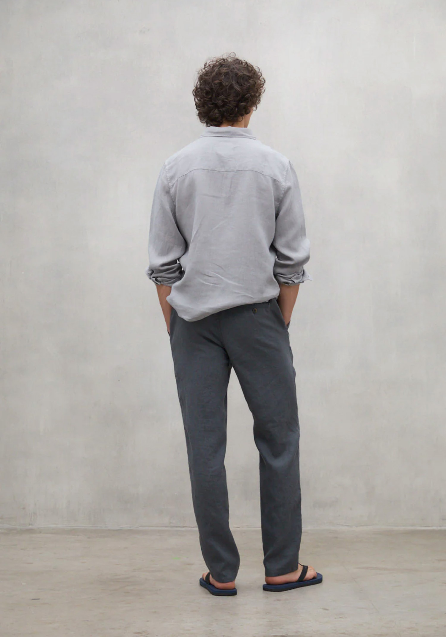 Ecoalf Leinenhose Ethic Linen Pants Iron