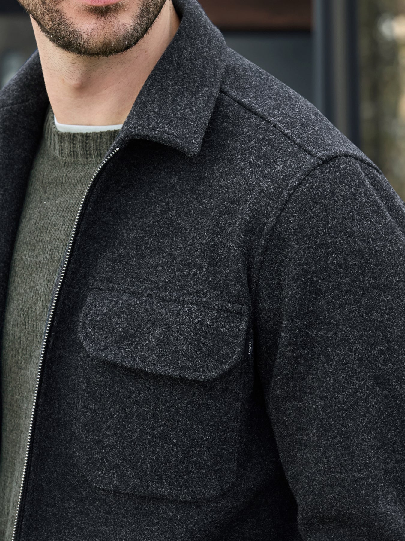 Herren Overshirt in urbanem Style