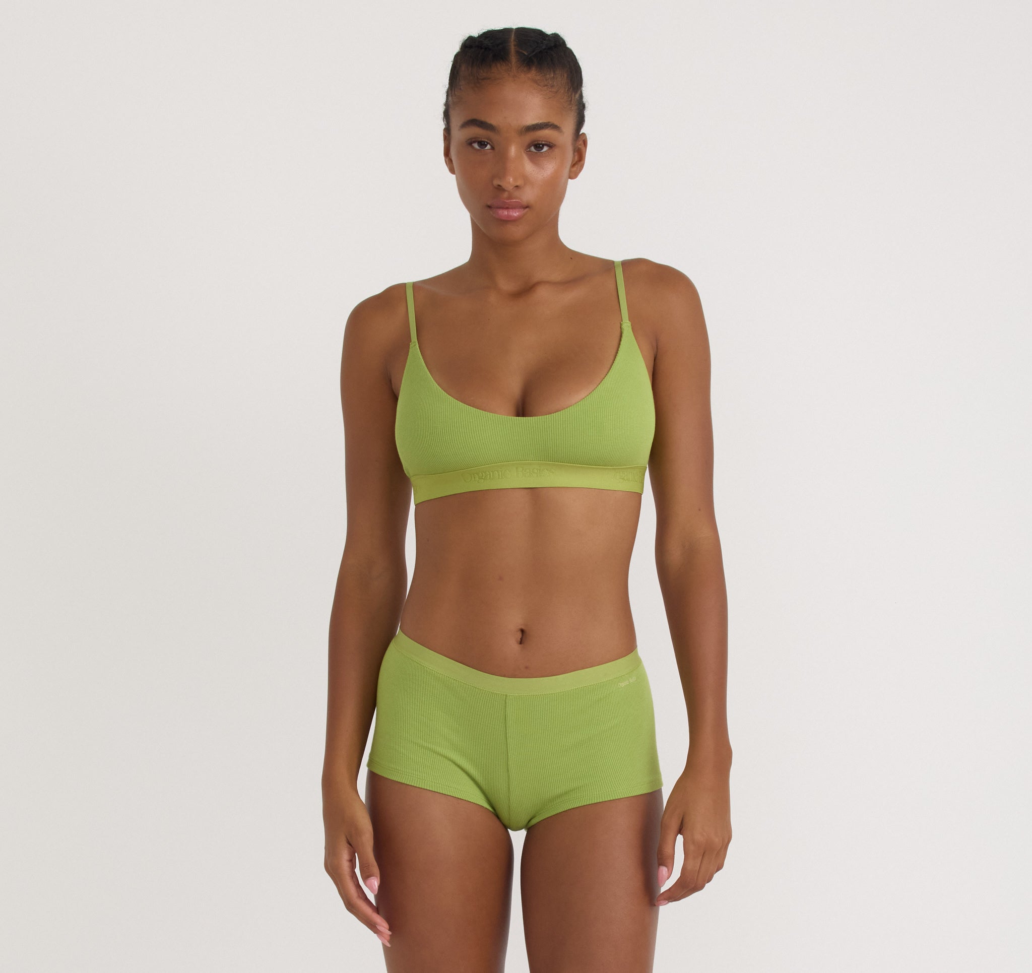 ORGANIC COTTON<br>Core Rib Shorty