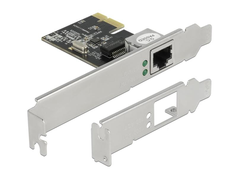 Delock Netzwerkkarte RJ45 Gigabit PCI-Express x1 Delock PCI Express x1 Karte 1 x RJ45 Gigabit LAN RTL8111